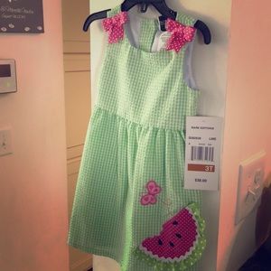 BRAND NEW watermelon 3T dress ❤️